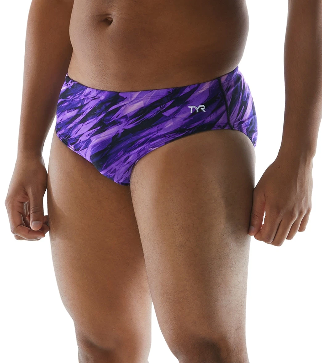TYR Men's Vitric Racer Brief Swimsuit 7 TYR Men's Vitric Racer Brief Swimsuit - Image 5