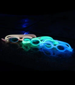 FINIS Kids' FlowGlow Glow-in-the-Dark Goggle 26 FINIS Kids' FlowGlow Glow-in-the-Dark Goggle -Swimwear Outlet 8641241907368 blueglow 5a