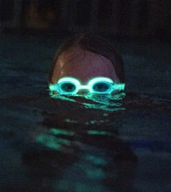 FINIS Kids' FlowGlow Glow-in-the-Dark Goggle 40 FINIS Kids' FlowGlow Glow-in-the-Dark Goggle -Swimwear Outlet 8641241907368 greenglow 4a