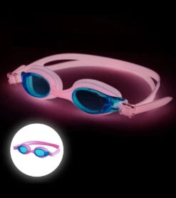 FINIS Kids' FlowGlow Glow-in-the-Dark Goggle 29 FINIS Kids' FlowGlow Glow-in-the-Dark Goggle -Swimwear Outlet 8641241907368 pinkglow 1a