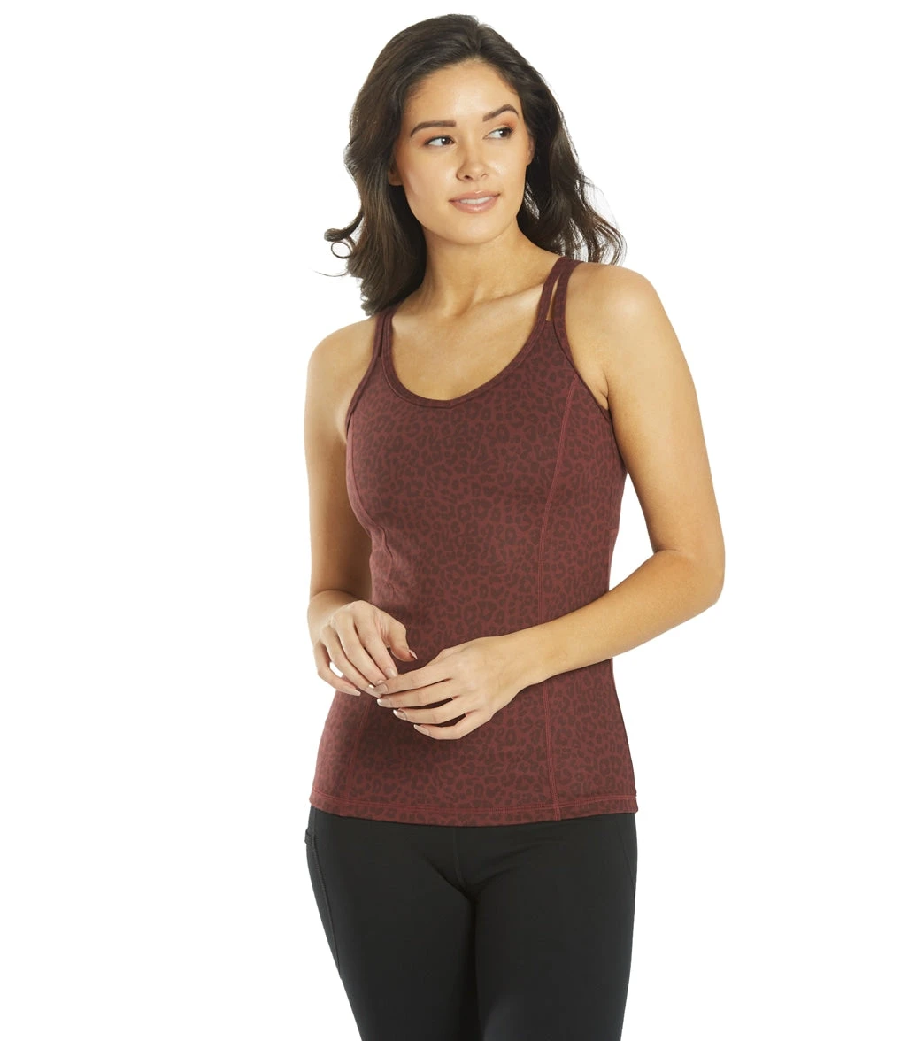 Everyday Yoga Radiant Cheetah Strappy Back Support Tank 3 Everyday Yoga Radiant Cheetah Strappy Back Support Tank