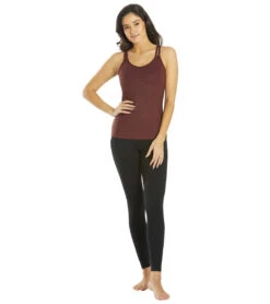 Everyday Yoga Radiant Cheetah Strappy Back Support Tank 13 Everyday Yoga Radiant Cheetah Strappy Back Support Tank -Swimwear Outlet 8641263239336 burgundycheetah 4a