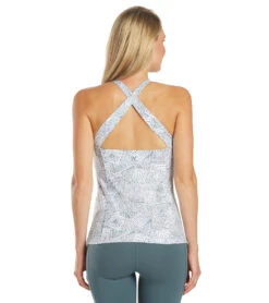 Everyday Yoga Elevated Tribe Support Tank -Swimwear Outlet 8641266614440 whitetribal 3a