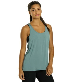 Everyday Yoga Motion Solid Racer Back Layering Tank 30 Everyday Yoga Motion Solid Racer Back Layering Tank -Swimwear Outlet 8641275789480 basalt 2a