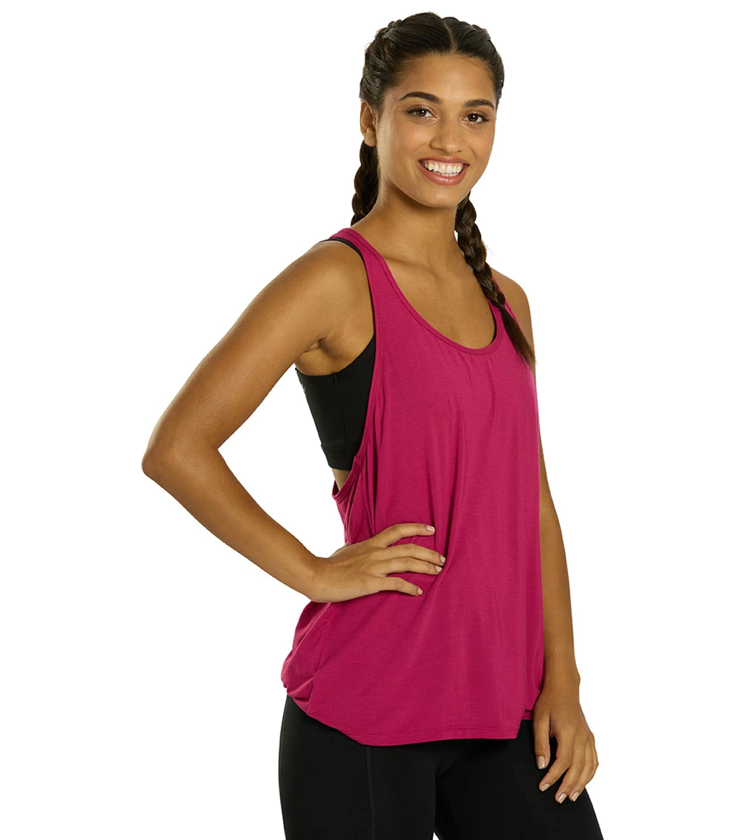Everyday Yoga Motion Solid Racer Back Layering Tank 17 Everyday Yoga Motion Solid Racer Back Layering Tank - Image 15