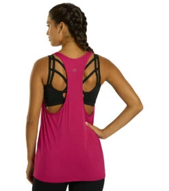 Everyday Yoga Motion Solid Racer Back Layering Tank 37 Everyday Yoga Motion Solid Racer Back Layering Tank -Swimwear Outlet 8641275789480 plumberry 3a