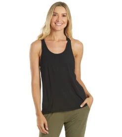 Everyday Yoga Motion Solid Racer Back Layering Tank 28 Everyday Yoga Motion Solid Racer Back Layering Tank -Swimwear Outlet 8641275789480 trueblack