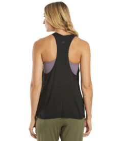 Everyday Yoga Motion Solid Racer Back Layering Tank 24 Everyday Yoga Motion Solid Racer Back Layering Tank -Swimwear Outlet 8641275789480 trueblack 3a