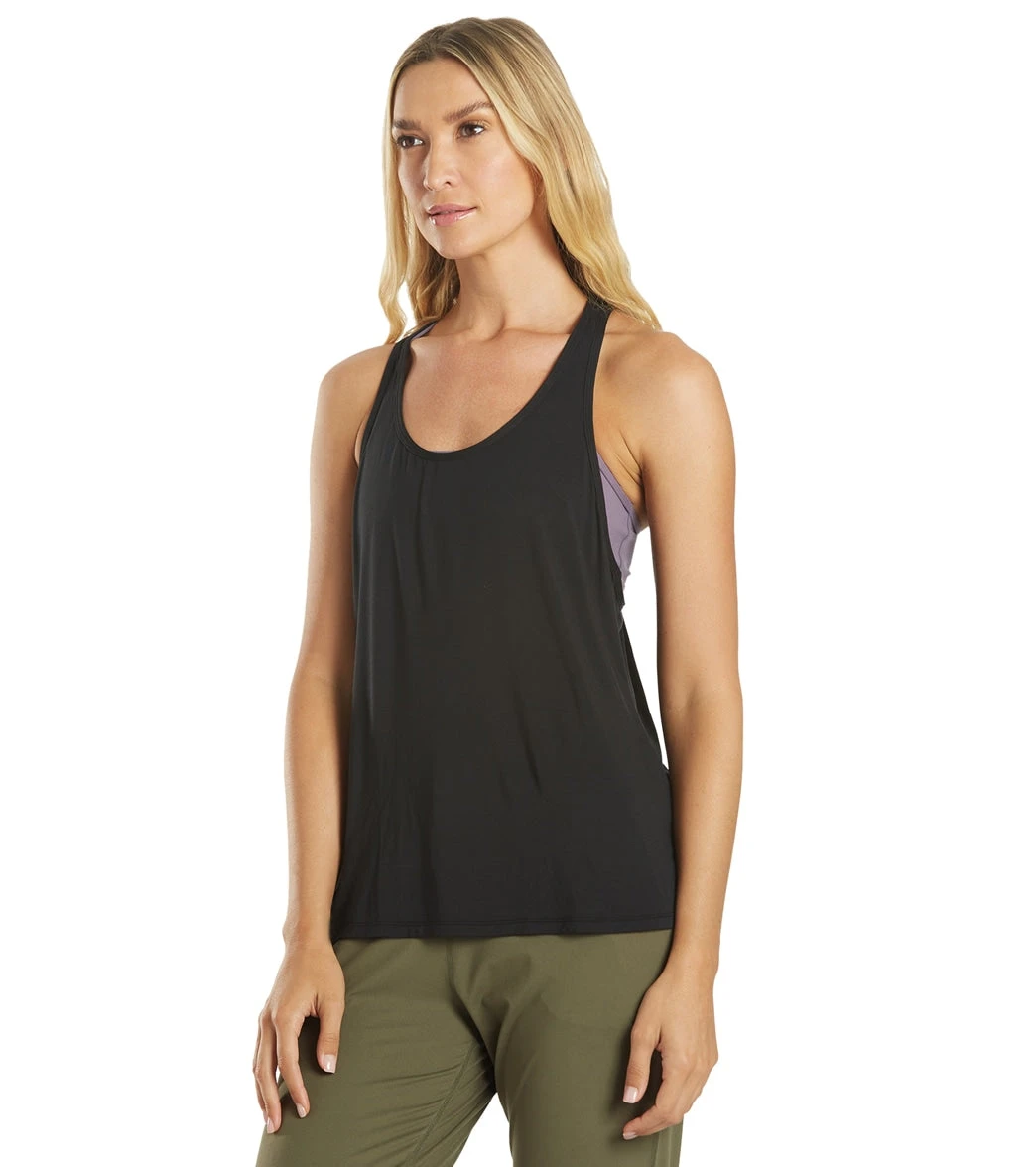 Everyday Yoga Motion Solid Racer Back Layering Tank 7 Everyday Yoga Motion Solid Racer Back Layering Tank - Image 5