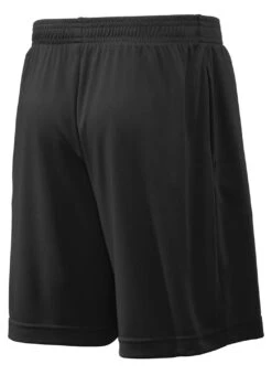 SwimOutlet Boys' Sport-Tek® PosiCharge® Competitor™ Pocketed Short -Swimwear Outlet 8641333756072 black 4a