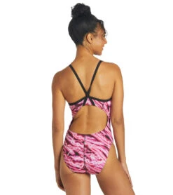 Sporti HydroLast Flash Thin Strap One Piece Swimsuit (26-40) 33 Sporti HydroLast Flash Thin Strap One Piece Swimsuit (26-40) -Swimwear Outlet 8641390248104 pink 3a