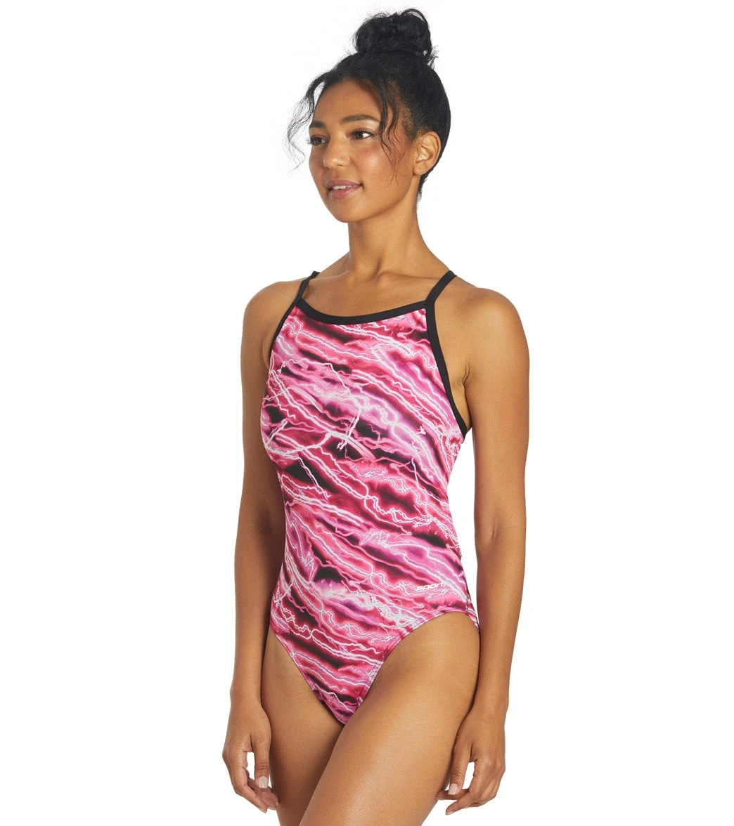 Sporti HydroLast Flash Thin Strap One Piece Swimsuit (26-40) 15 Sporti HydroLast Flash Thin Strap One Piece Swimsuit (26-40) - Image 13