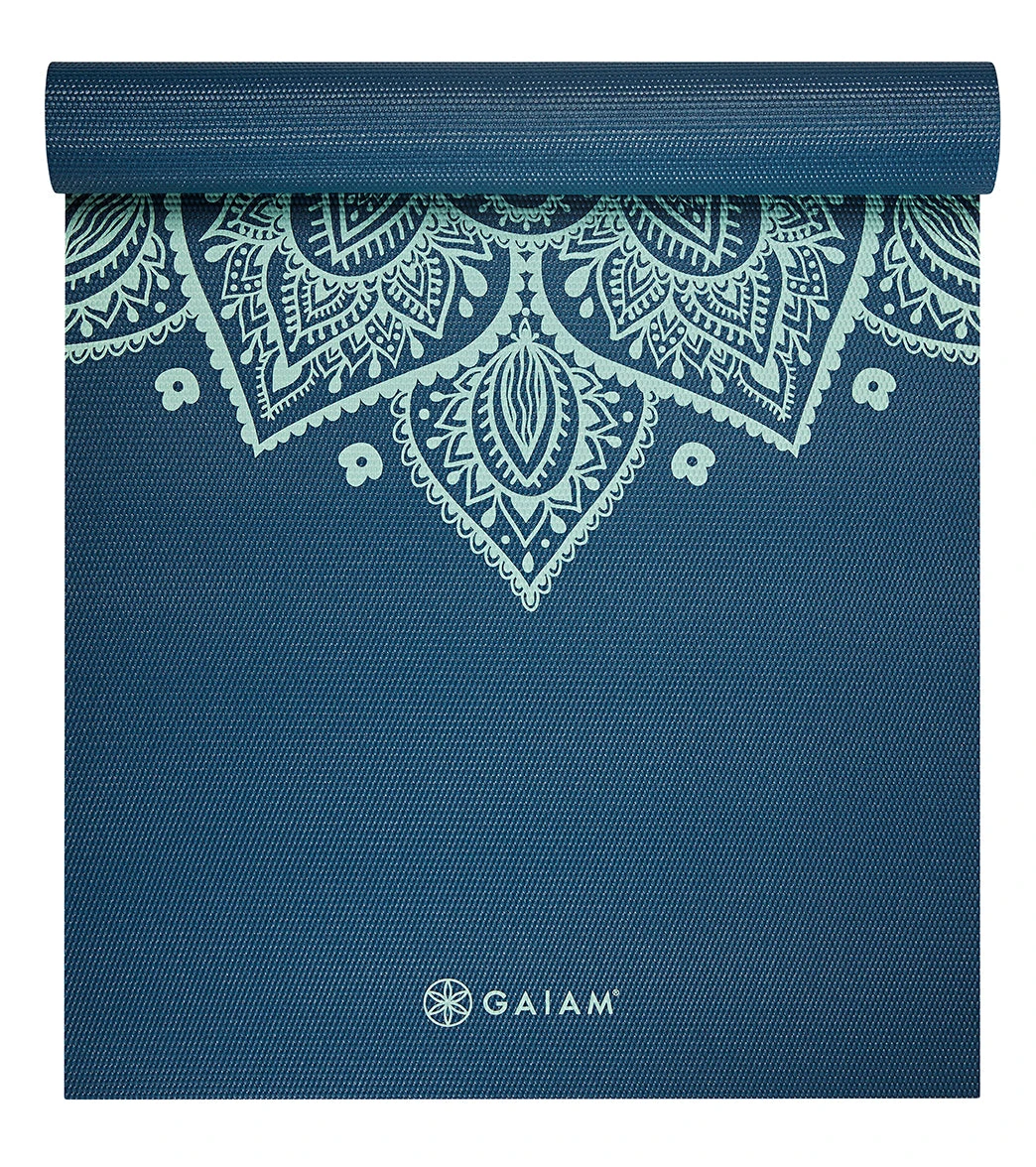 Gaiam 5mm Printed Yoga Mat 21 Gaiam 5mm Printed Yoga Mat - Image 19