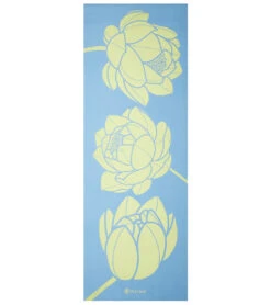 Gaiam 5mm Printed Yoga Mat 33 Gaiam 5mm Printed Yoga Mat -Swimwear Outlet 8641489404072 lotusflowerslimeblue