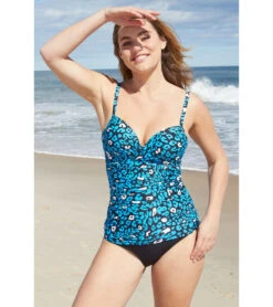 Coco Reef Women's Antibes Enrapture Bra Sized Tankini Top (C/D/DD Cup) 10 Coco Reef Women's Antibes Enrapture Bra Sized Tankini Top (C/D/DD Cup) -Swimwear Outlet 8641615659176 trueblue 3a
