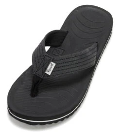 Rip Curl Men's Dbah Eco Flip Flop 38 Rip Curl Men's Dbah Eco Flip Flop -Swimwear Outlet 8641904771240 black