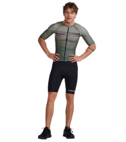 2XU Men's Aero Tri Sleeved Top -Swimwear Outlet 8642042429608 alpineperiscope 4a