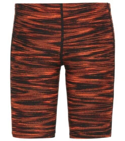 TYR Boys' Fizzy Jammer Swimsuit -Swimwear Outlet 8642071986344 blackorange 3a
