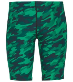 TYR Boys' Camo Jammer Swimsuit -Swimwear Outlet 8642083782824 greencamo 3a