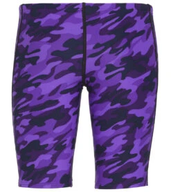 TYR Boys' Camo Jammer Swimsuit -Swimwear Outlet 8642083782824 purplecamo 3a