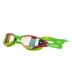 FINIS Hayden Mirror Goggles -Swimwear Outlet 8642125889704 orangemirrorgreen 1a