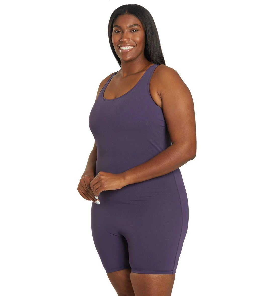 Sporti Plus Size HydroLast Chlorine Resistant Scoop Back Unitard One Piece Swimsuit 19 Sporti Plus Size HydroLast Chlorine Resistant Scoop Back Unitard One Piece Swimsuit - Image 17