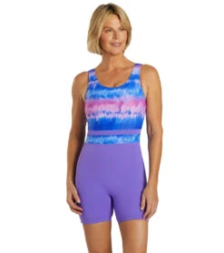 Sporti HydroLast Malibu Sunrise Chlorine Resistant Scoop Back Unitard One Piece Swimsuit 15 Sporti HydroLast Malibu Sunrise Chlorine Resistant Scoop Back Unitard One Piece Swimsuit -Swimwear Outlet 8642409169064 malibusunrise 5a