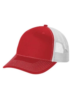 SwimOutlet Snapback Trucker Hat 33 SwimOutlet Snapback Trucker Hat -Swimwear Outlet 8642417361064 flameredwhite