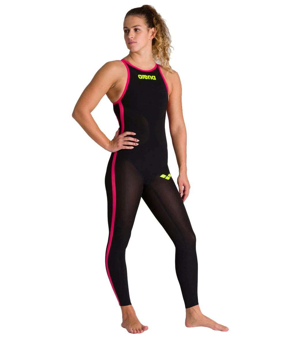 Arena Women's Powerskin R-evo+ Open Water Closed Back Tech Suit Swimsuit 5 Arena Women's Powerskin R-evo+ Open Water Closed Back Tech Suit Swimsuit - Image 3