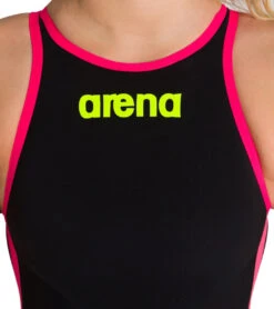 Arena Women's Powerskin R-evo+ Open Water Closed Back Tech Suit Swimsuit 21 Arena Women's Powerskin R-evo+ Open Water Closed Back Tech Suit Swimsuit -Swimwear Outlet 8642421129384 blackfluoyellow 4a