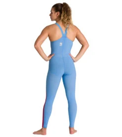 Arena Women's Powerskin R-evo+ Open Water Closed Back Tech Suit Swimsuit 25 Arena Women's Powerskin R-evo+ Open Water Closed Back Tech Suit Swimsuit -Swimwear Outlet 8642421129384 oceanblue