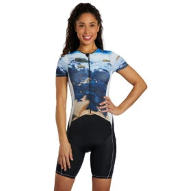 DeSoto Women's Forza Hybrid Trisuit 14 DeSoto Women's Forza Hybrid Trisuit -Swimwear Outlet 8642502885544 lavarockyingyang