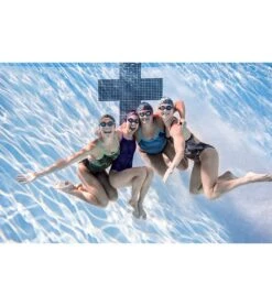 Sporti Sonar Waves Silicone Swim Cap -Swimwear Outlet 8642596667560 grey 4a