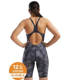 TYR Women's Akurra Thresher Open Back Tech Suit Swimsuit -Swimwear Outlet 8642626977960 black 3a