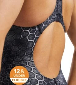 TYR Women's Akurra Thresher Open Back Tech Suit Swimsuit -Swimwear Outlet 8642626977960 black 8a