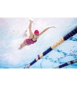 Sporti HydroLast Arrowhead Thin Strap One Piece Swimsuit (22-40) -Swimwear Outlet 8642661974184 red 9a