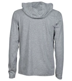 Arena Unisex Team Panel Long Sleeve Hoodie -Swimwear Outlet 8642724987048 mediumgreyheather 11a
