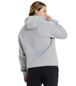 Arena Unisex Team Panel Pullover Hoodie -Swimwear Outlet 8642732163240 mediumgreyheather 3a