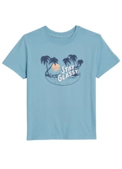 Feather 4 Arrow Boys' Stay Glassy Vintage Tee (Baby, Toddler, Little Kid, Big Kid) -Swimwear Outlet 8642750873768 2t