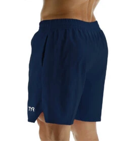 TYR Men's Guard Deck X Swim Short 23 TYR Men's Guard Deck X Swim Short -Swimwear Outlet 8642800124072 navy 5a