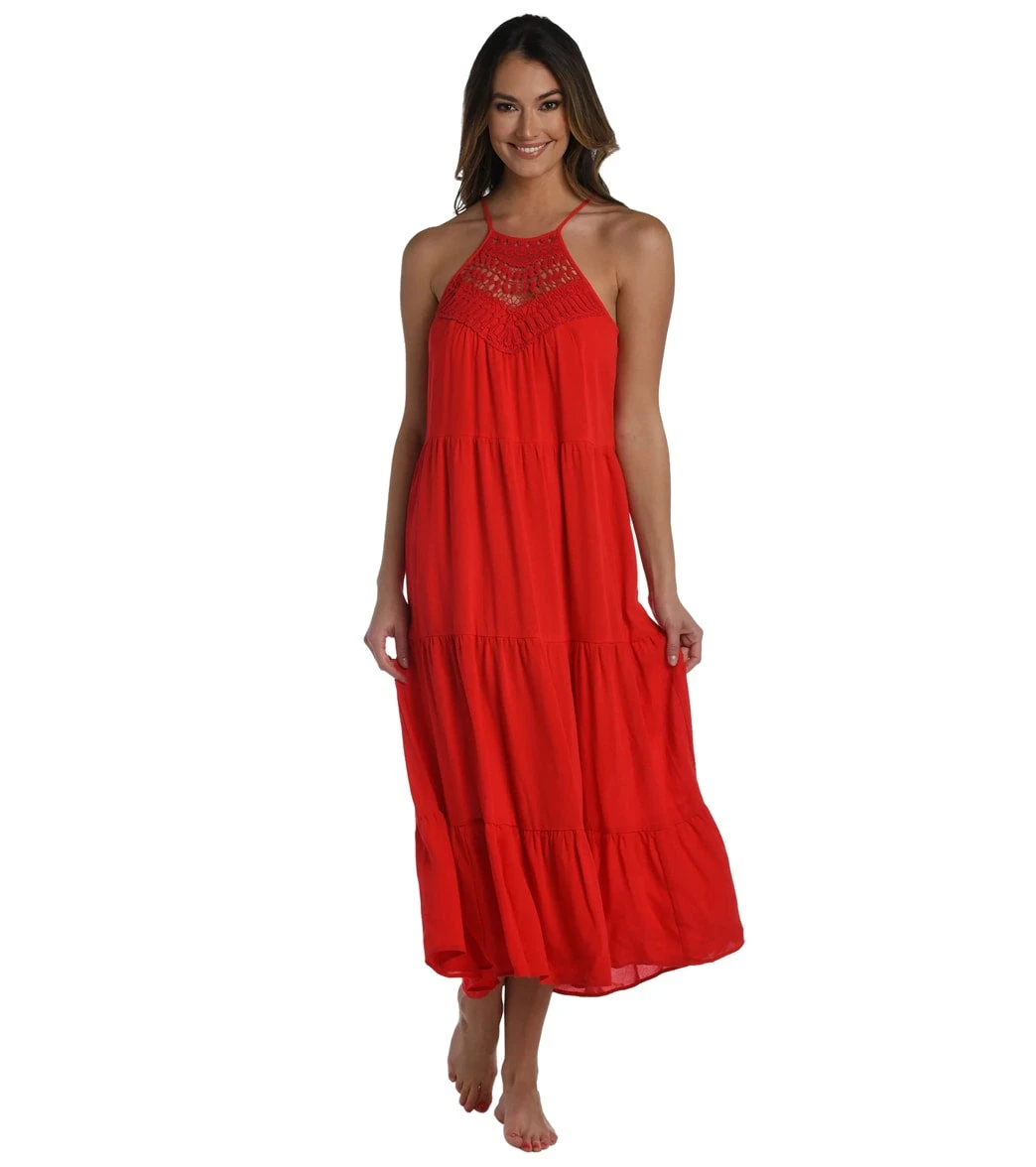 La Blanca Women's Coastal Covers High Neck Cover Up Dress 6 La Blanca Women's Coastal Covers High Neck Cover Up Dress - Image 4