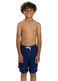 TYR Boys' Solid Youth Challenger-X Swim Trunks (Little Kid, Big Kid) -Swimwear Outlet 8642927689896 navy