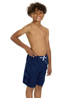 TYR Boys' Solid Youth Challenger-X Swim Trunks (Little Kid, Big Kid) -Swimwear Outlet 8642927689896 navy 2a