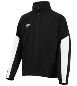 Speedo Youth Edge Warm Up Jacket 18 Speedo Youth Edge Warm Up Jacket -Swimwear Outlet 8642931294376 teamblack