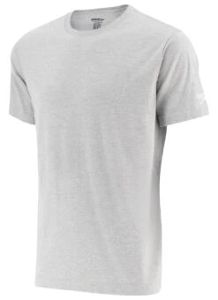 Speedo Youth Short Sleeve Tee -Swimwear Outlet 8642945646760 mediumheathergrey 1a