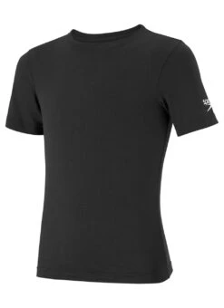 Speedo Youth Short Sleeve Tee -Swimwear Outlet 8642945646760 speedoblack