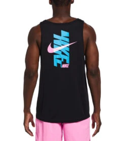 Nike Men's Tank Top -Swimwear Outlet 8643032940712 black 2a