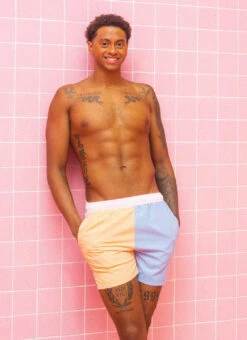 Sporti X Shaine Casas Lavender Lemonade 5'' Swim Trunk 29 Sporti X Shaine Casas Lavender Lemonade 5'' Swim Trunk -Swimwear Outlet 8643840606376 2t