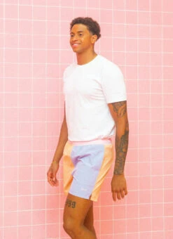 Sporti X Shaine Casas Lavender Lemonade 5'' Swim Trunk 19 Sporti X Shaine Casas Lavender Lemonade 5'' Swim Trunk -Swimwear Outlet 8643840606376 lavenderlemonade 4a