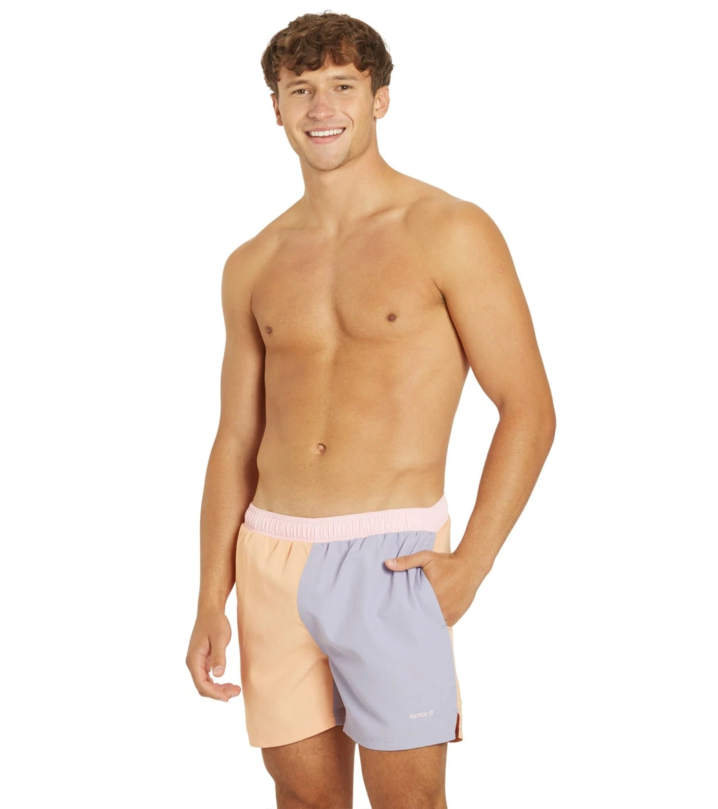 Sporti X Shaine Casas Lavender Lemonade 5'' Swim Trunk 8 Sporti X Shaine Casas Lavender Lemonade 5'' Swim Trunk - Image 6